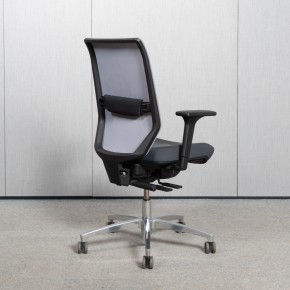 DAUPHIN "SHAPE MESH" - Bürodrehstuhl mit Netzrücken | Anthrazit / Platingrau