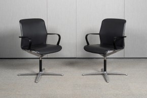 BENE "FILO CHAIR" - Konferenzstuhl, Drehstuhl | Leder
