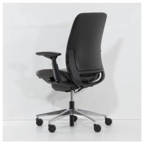 STEELCASE "AMIA" - Bürodrehstuhl, Chefsessel | Leder