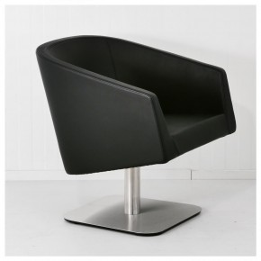 LAMMHULTS "CLUB" - drehbarer Loungesessel, Ledersessel