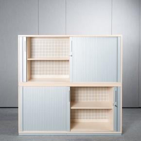 PALMBERG - Aktenschrank, Highboard 4OH mit Querrollladen
