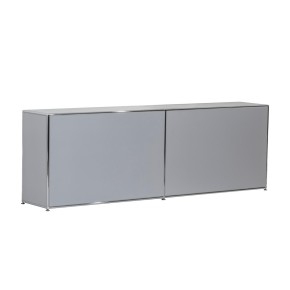 BOSSE "MODUL SPACE" - Sideboard, Regal | Silber 240 cm