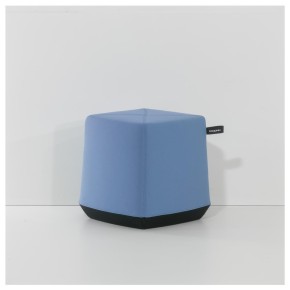 DAUPHIN "ALLORA POUF" - Loungehocker, Sitzhocker | Wasserblau