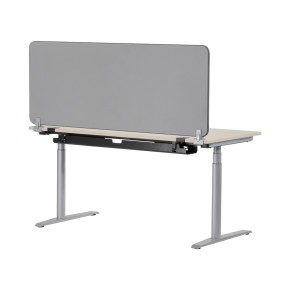 STEELCASE "DIVISIO FRAMELESS" - Trennwand für Schreibtisch