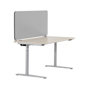 STEELCASE "DIVISIO FRAMELESS" - Trennwand für Schreibtisch