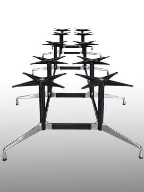 Vitra "Segmented Table" - bootsförmiger Konferenztisch - 600 cm
